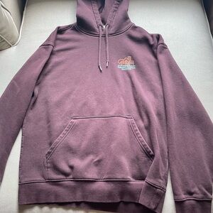 Suburban Outdoor Worldwide Plum Hoodie